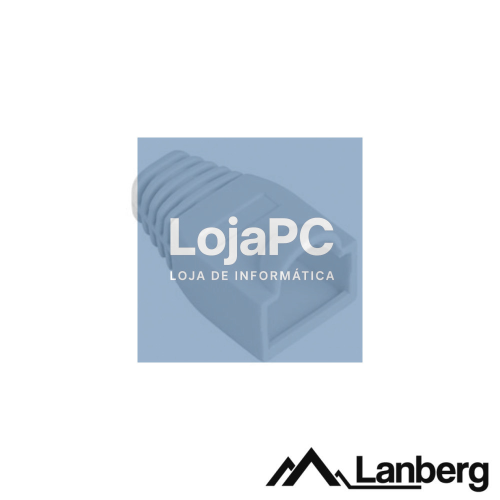 Capa Protectora P/ Conector RJ45 x100 Branco LANBERG