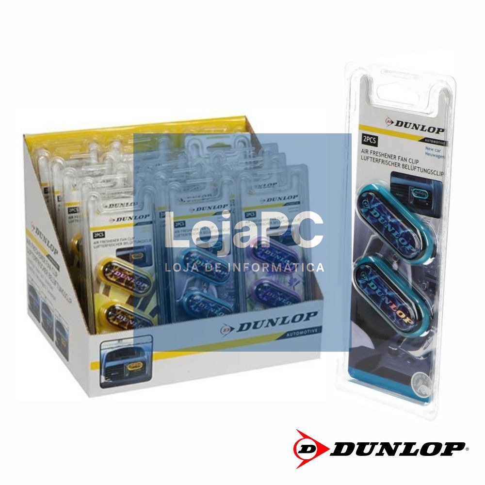 Ambientadores P/ Automóvel Várias Fragrâncias DUNLOP