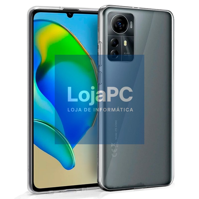 COOL Silicone Case for ZTE Blade A72s (Transparent)
