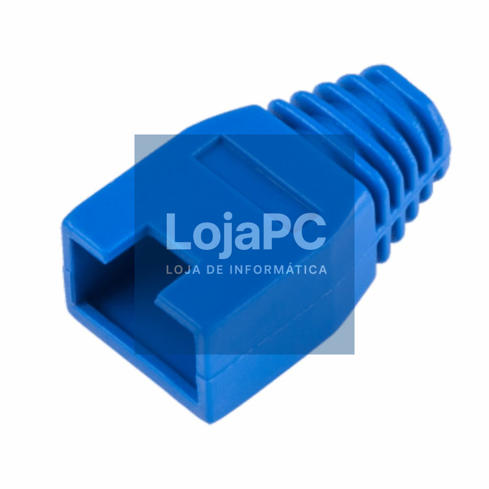 Capa Protectora P/ Conector RJ45 Azul