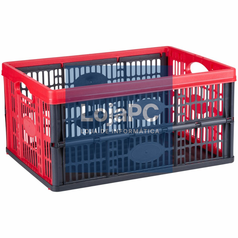 Caixa de arrumação dobrável 32L 475x35x236