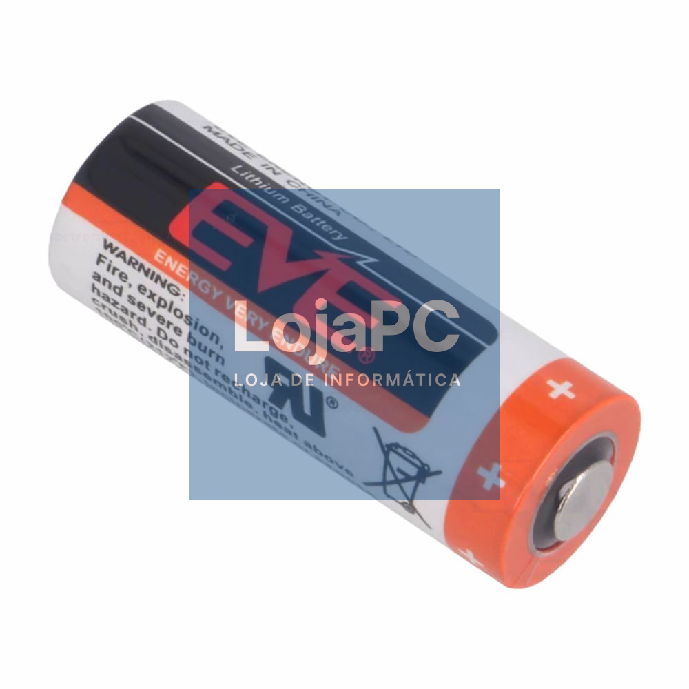 Bateria Lítio 17450 4/5A 3V 2400MA