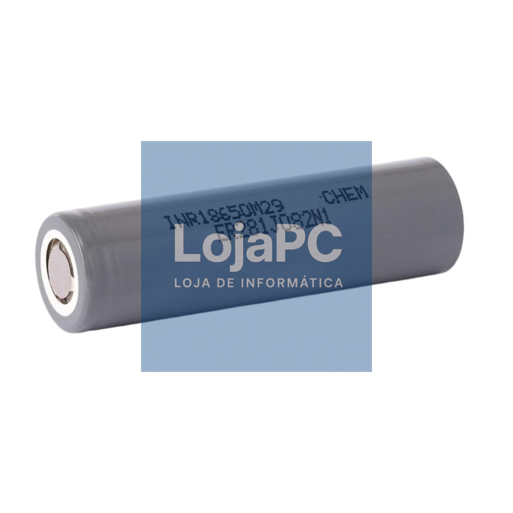 Bateria Lítio 18650 3.7V 2850mAh 10A LG