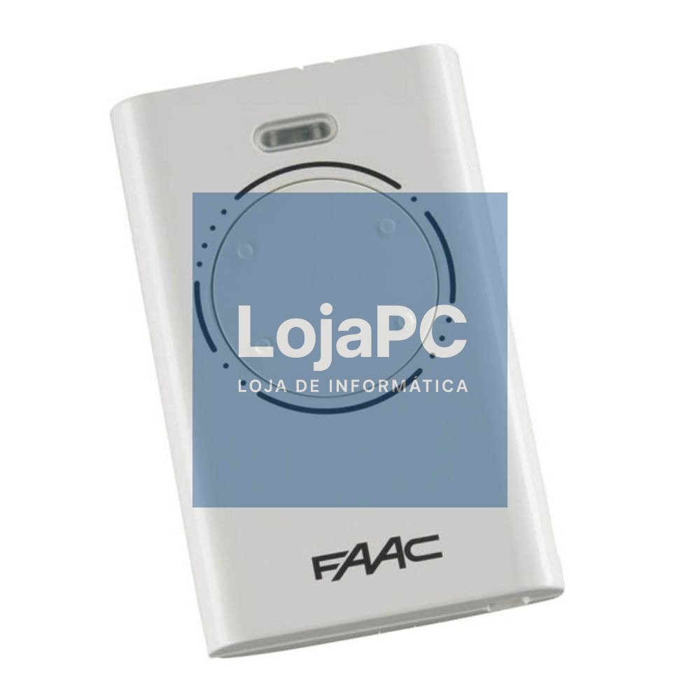 Comando Garagem 4 Canais Rolling Code 868.35MHz FAAC XT4