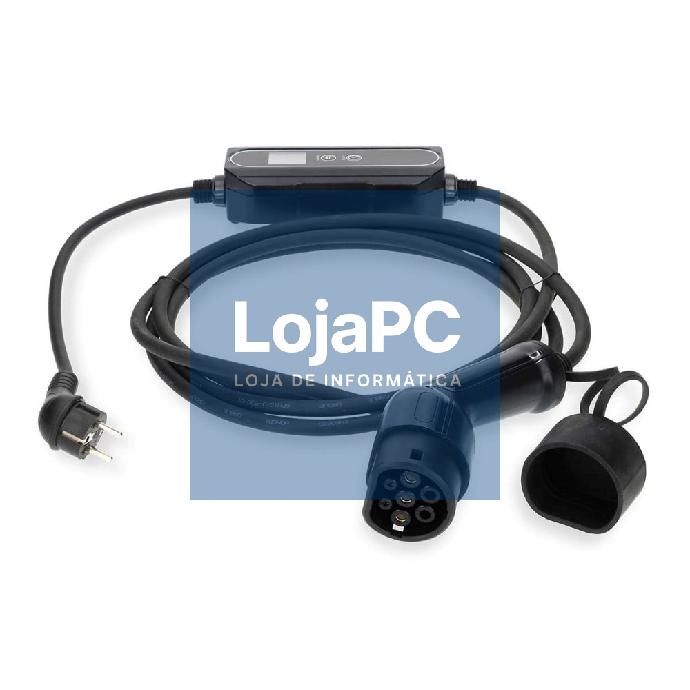Carregador P/ EV 3.68kW Tipo2 IP55 5m