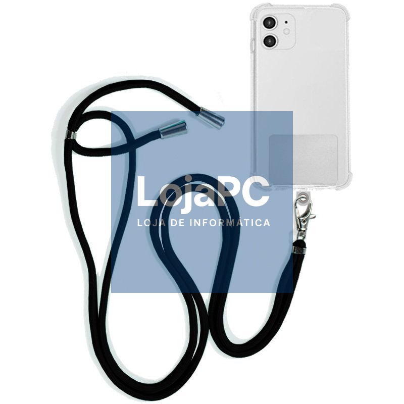 COOL Universal Hanging Lanyard with Smartphone Card Black