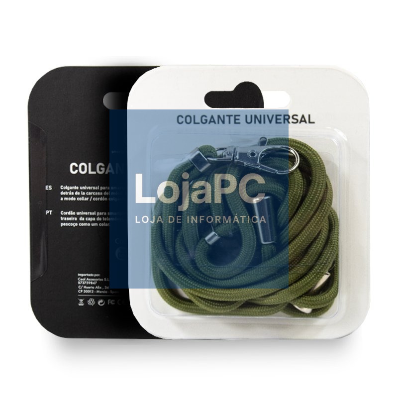 COOL Universal Hanging Lanyard with Smartphone Card Green — imagem 4