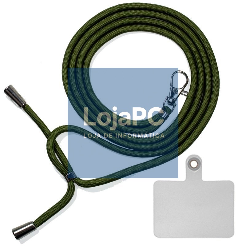 COOL Universal Hanging Lanyard with Smartphone Card Green — imagem 3