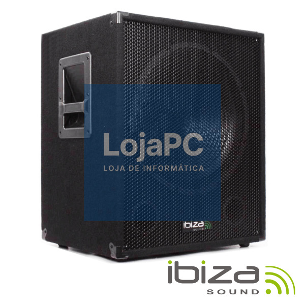 GRAVE SUBWOOFER BI-AMPLIFICADO 18" 1200W IBIZA