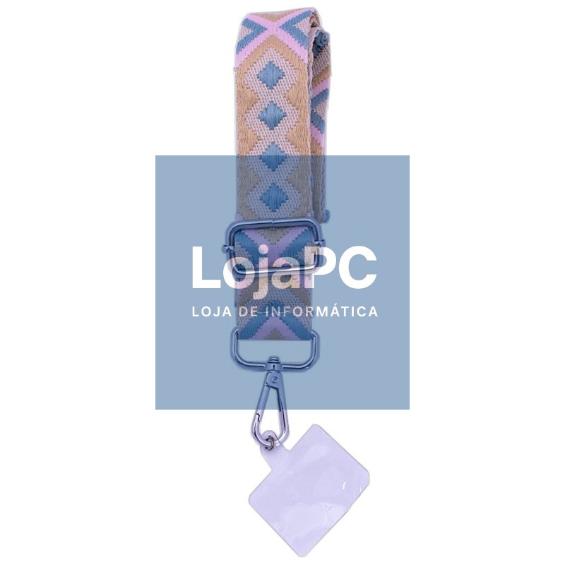 COOL Universal Hanging Strap with Card for Smartphone Beige — imagem 3
