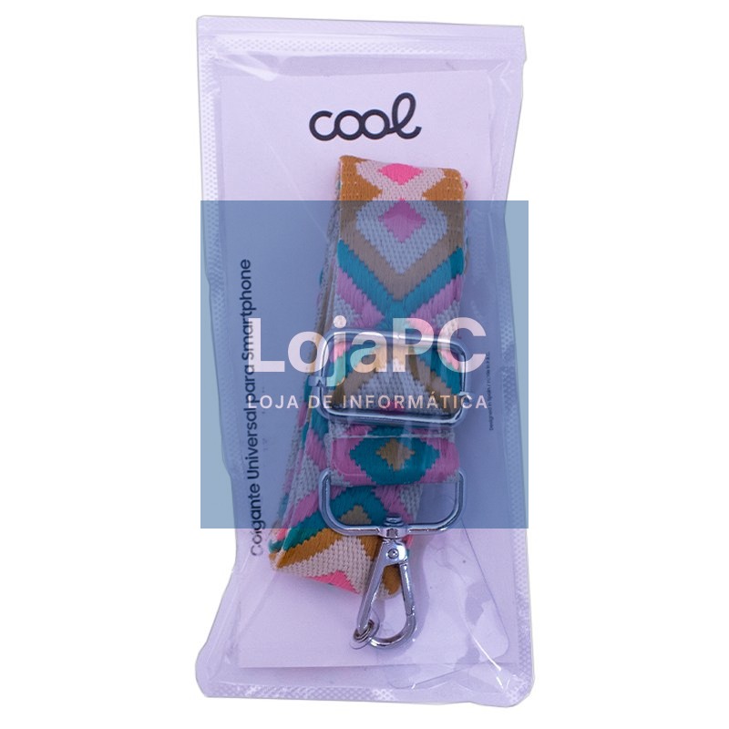 COOL Universal Hanging Strap with Card for Smartphone Mustard — imagem 2