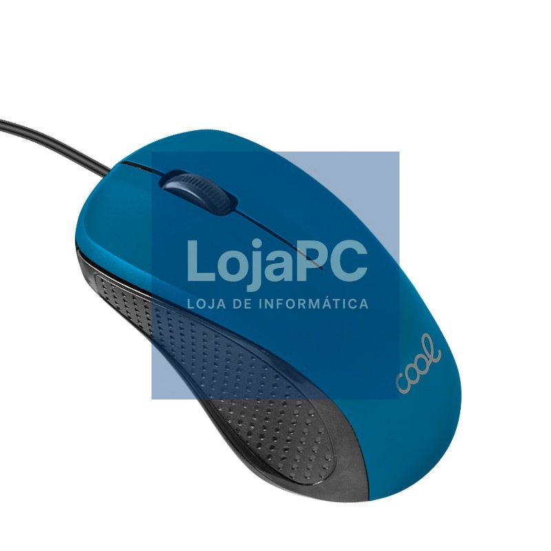 COOL USB Wired Mouse Blue