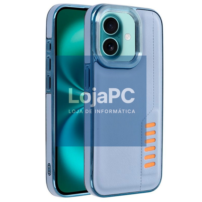 Cover for iPhone 16 COOL Plus Milano Blue