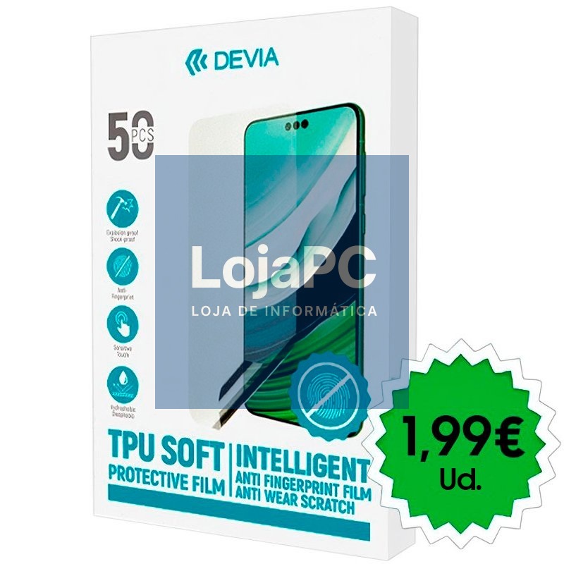 Devia Anti-fingerprint Hydrogel Protector (Pack 50 units)