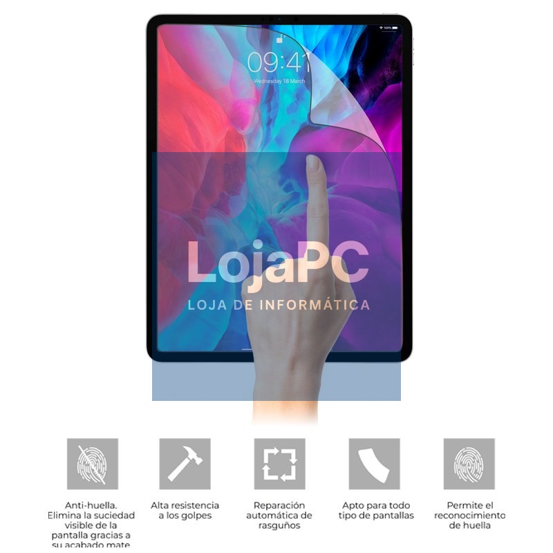 Devia Universal Tablet Hydrogel Protector (Pack 20 units) — imagem 2
