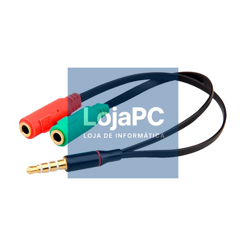 Double Input Adapter to 3.5mm Auxiliary Jack COOL Universal