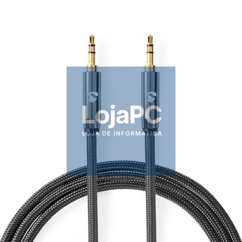 Cabo Jack 3.5mm Macho / Jack 3.5mm Macho 1m St