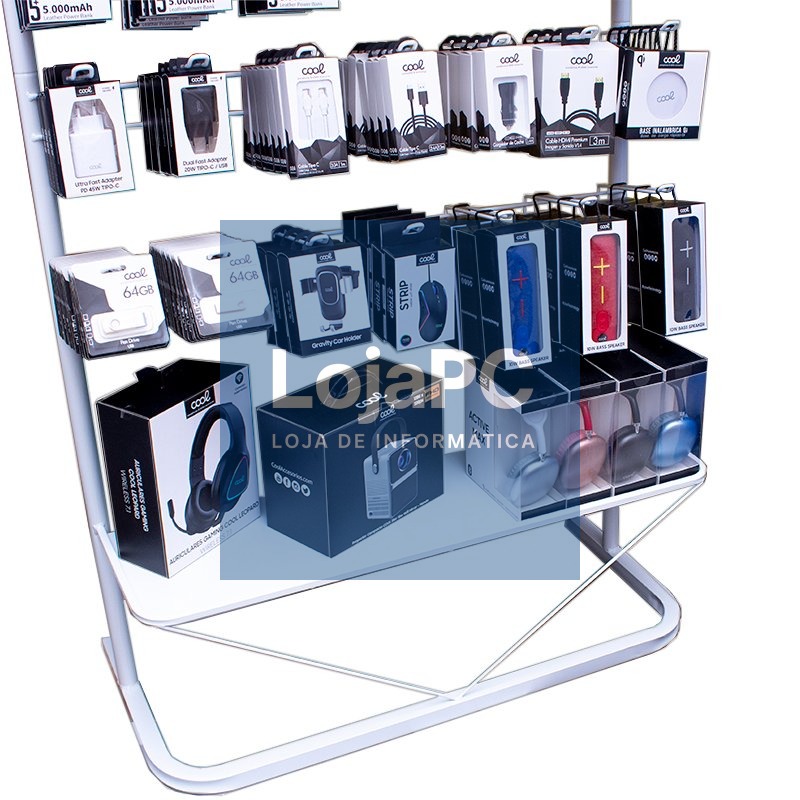 Exhibitor COOL Large Metal Accessories (White) — imagem 4