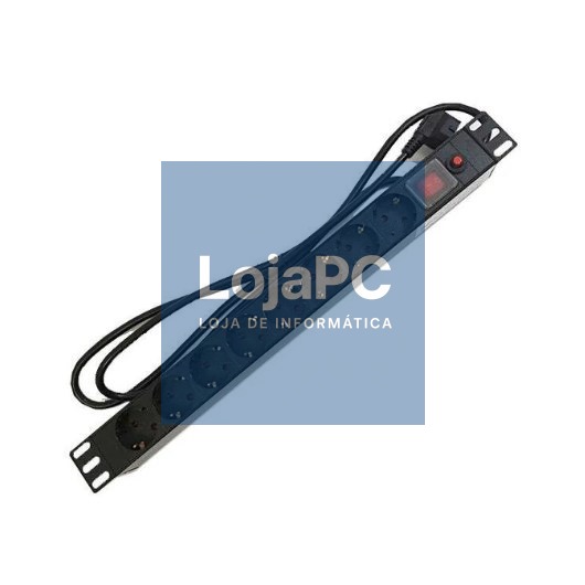PEPEGREEN 8-OUTLET POWER STRIP PDU WITH SWITCH