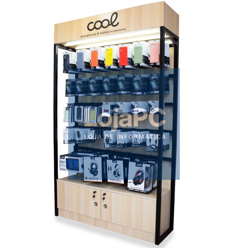 Exhibitor Corner COOL Accessories Large Wood