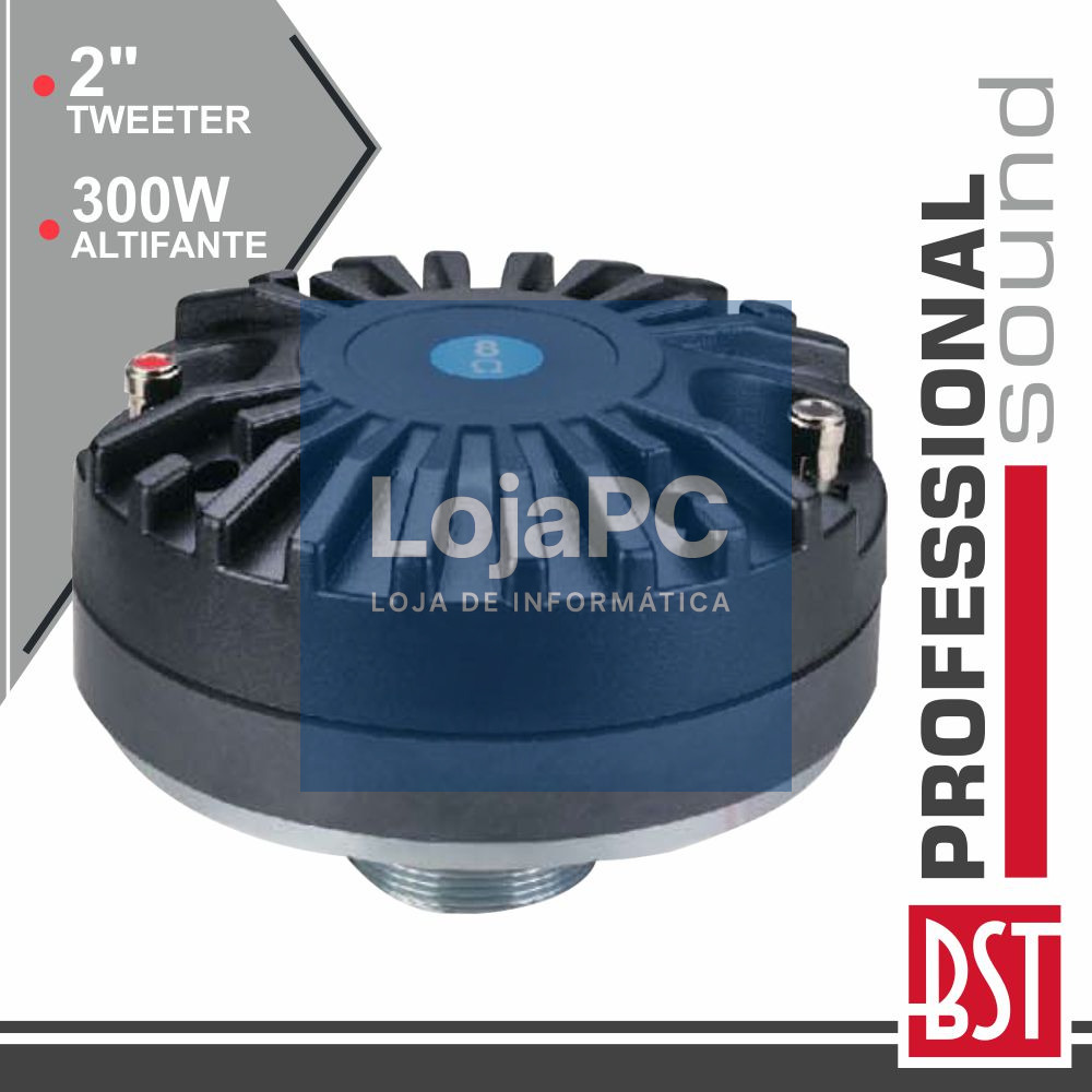 TWEETER 2" / 51.6MM 300Wmáx 8 OHM BST