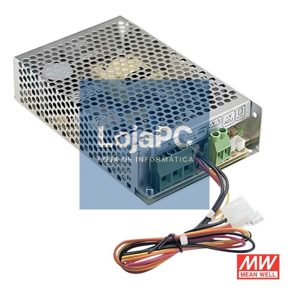 Fonte de Alimentação Industrial 27.6V 74.5W 2.7A MEAN WELL