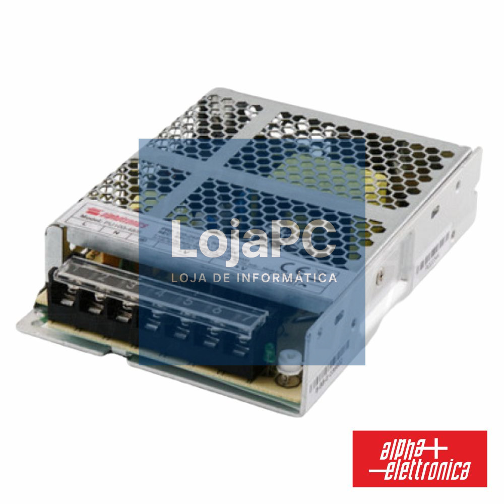 Fonte de Alimentação Industrial 48V 105.6W 2.2A ALPHA
