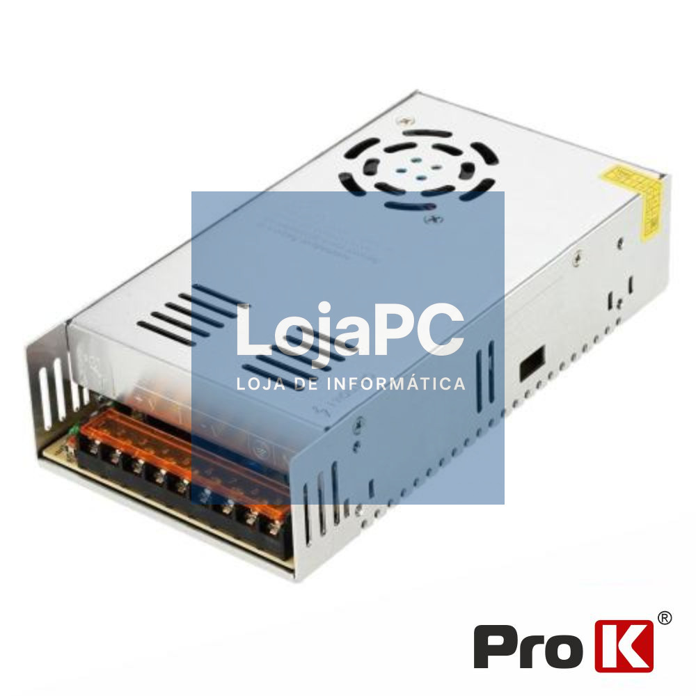 Fonte de Alimentação Industrial 12V 200W 16.5A PROK