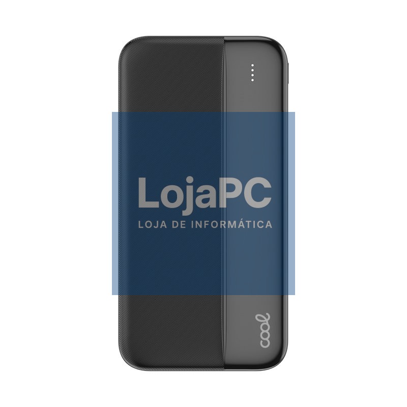 External Battery Universal Power Bank 10,000 mAh 20w COOL Black — imagem 3
