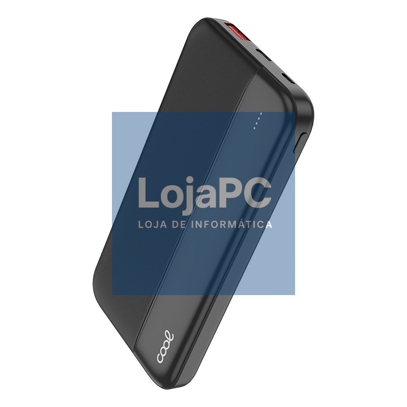 External Battery Universal Power Bank 10,000 mAh 20w COOL Black