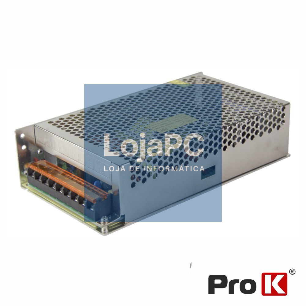 Fonte de Alimentação Industrial 24V 240W 10A PROK