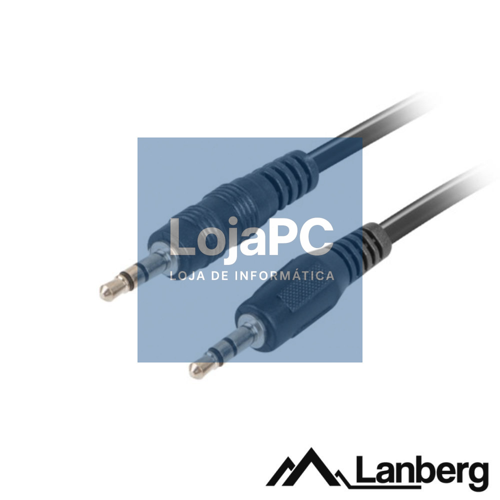 Cabo Jack 3.5mm Macho / Jack 3.5mm Macho 1.2m LANBERG