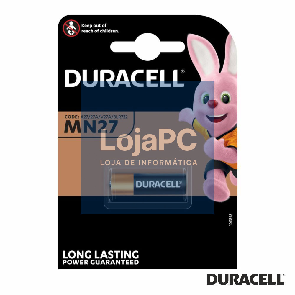 Pilha Alcalina MN27 12V Blister DURACELL