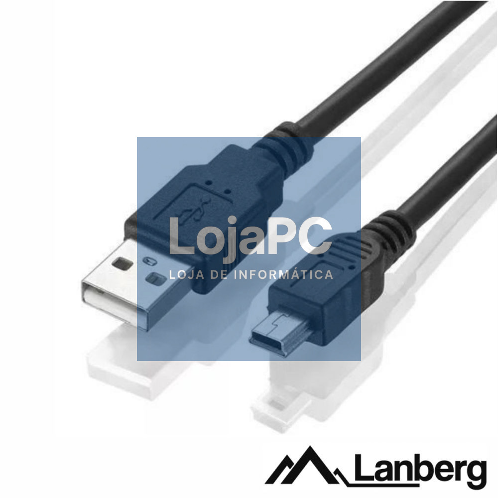 Cabo USB-A 2.0 Macho / Micro USB-B Macho 1.8m LANBERG