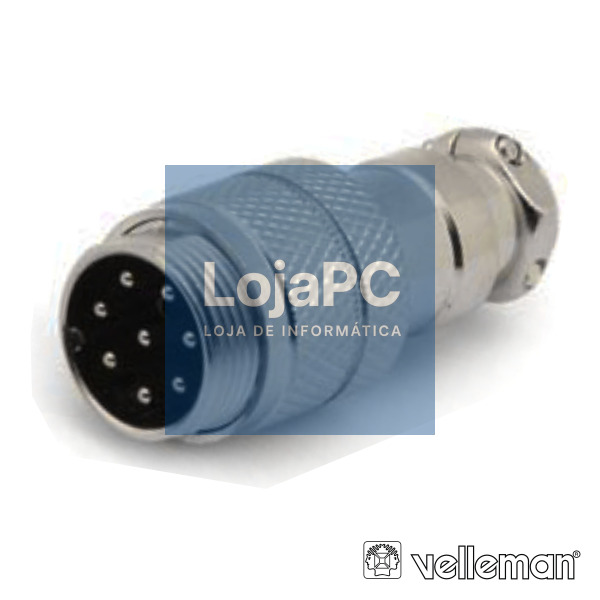 FICHA 8P MACHO P/ SOLDAR VELLEMAN
