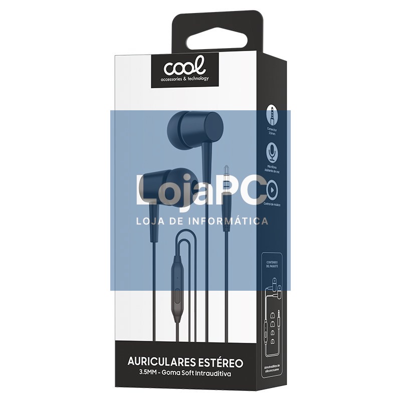 Headphones 3.5 mm COOL Bear Stereo With Micro Black — imagem 2