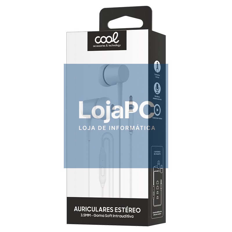 Headphones 3.5 mm COOL Bear Stereo With Micro White — imagem 2