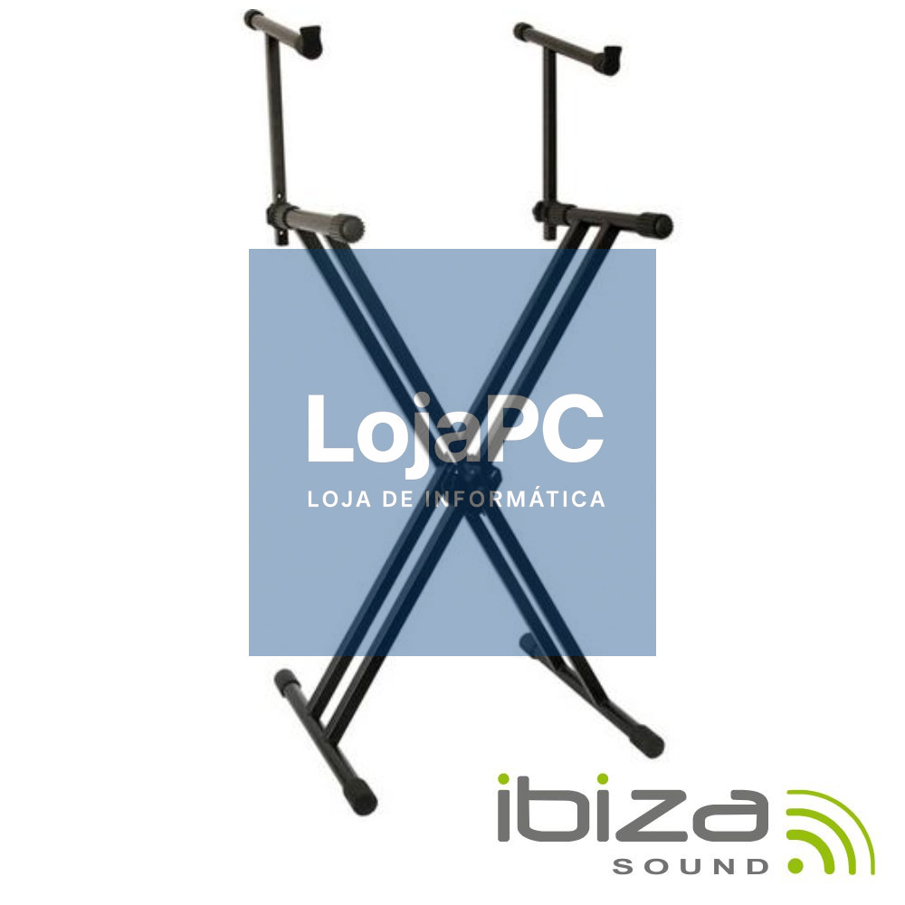 Suporte P/ Teclado Duplo IBIZA
