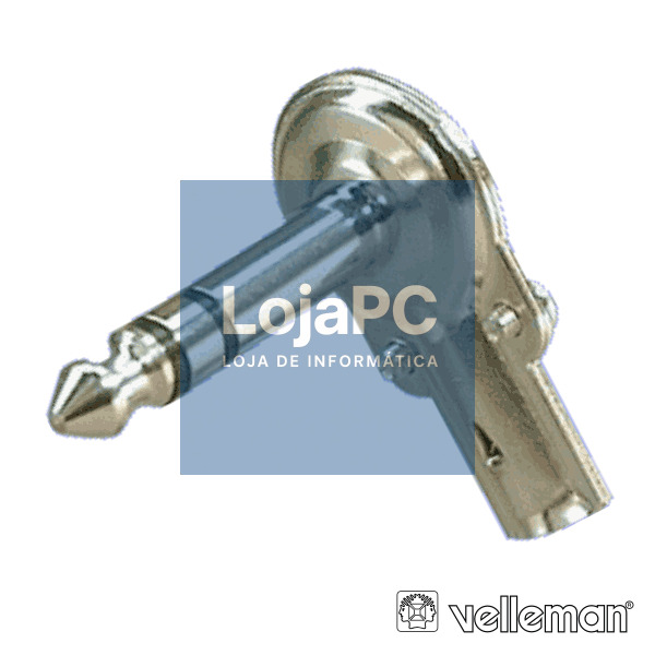 FICHA JACK 6.35MM MACHO ST 90º VELLEMAN