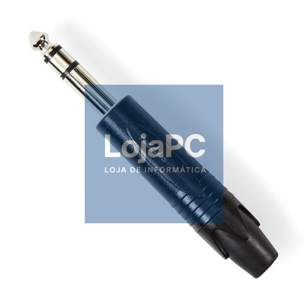 Ficha Jack 6.35mm Macho St