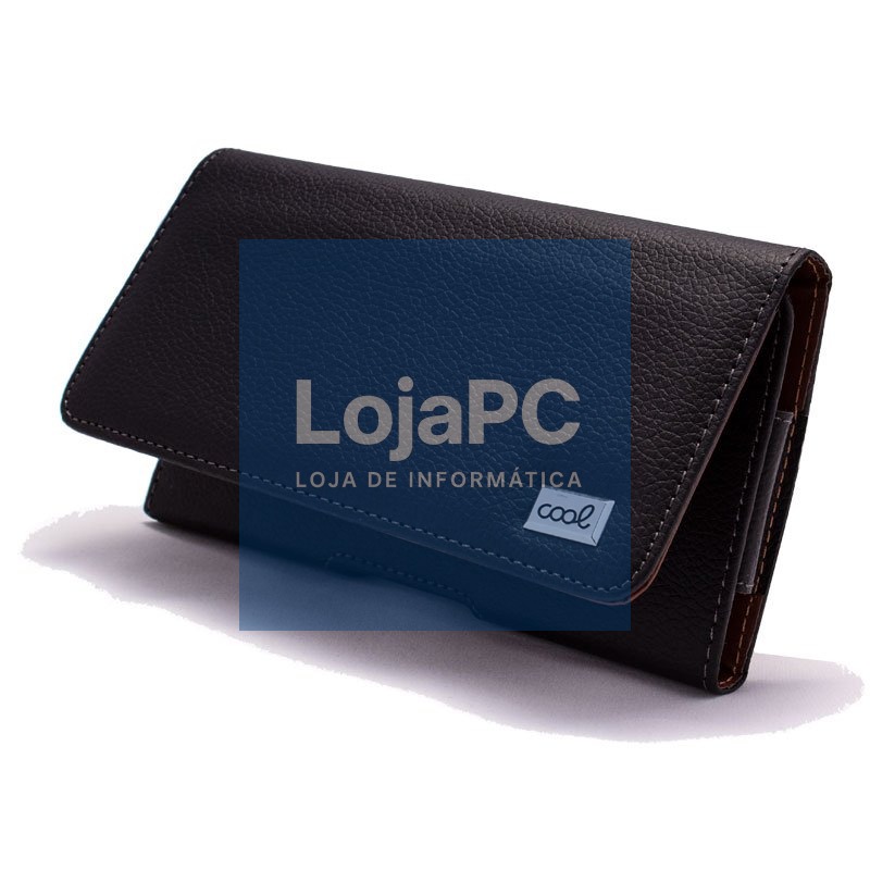 Horizontal Case COOL Leatherette Universal Phantom 5.5 - 6.3 in — imagem 2