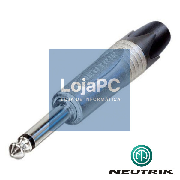 FICHA JACK 6.35MM MACHO NIQUELADA MN NEUTRIK