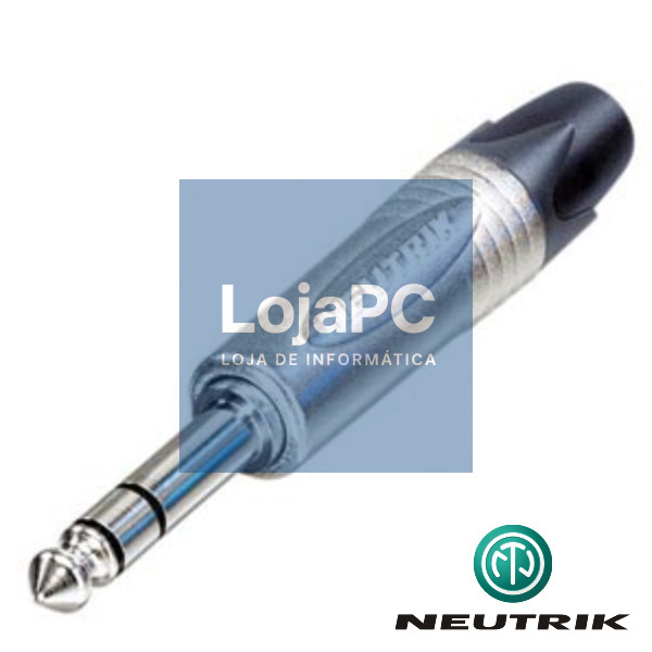 FICHA JACK 6.35MM MACHO NIQUELADA ST NEUTRIK