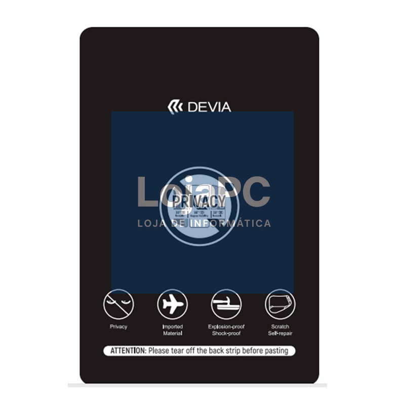 Hydrogel Protector Devia Privacy Protector Front Film Intelligent (Pack 20 units) — imagem 4
