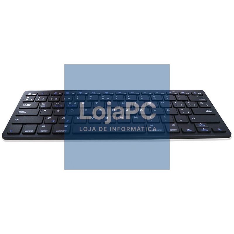 Keyboard PC Spanish Bluetooth Slim COOL Black — imagem 3