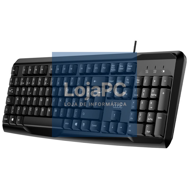 Keyboard PC Spanish USB Cable COOL Even — imagem 2