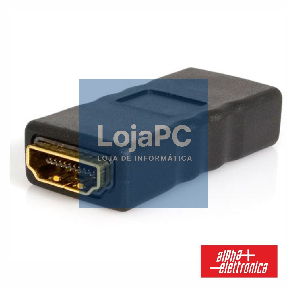 FICHA ADAPTADORA HDMI FÊMEA / FÊMEA