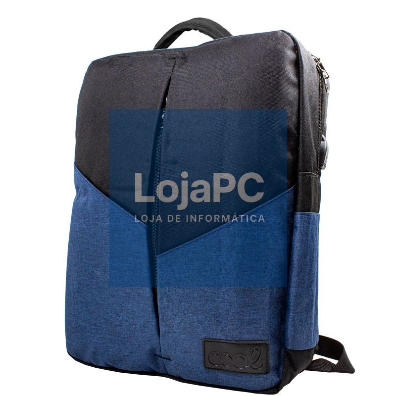 Laptop Backpack 15-16 Inch COOL Portland Black-Blue
