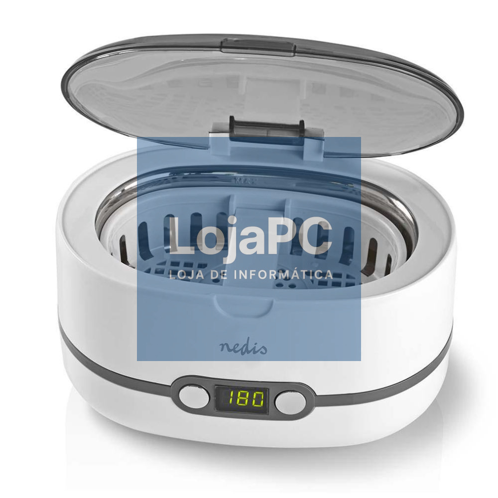 Equipamento de Limpeza Joalharia Ultrasónico 0.6L