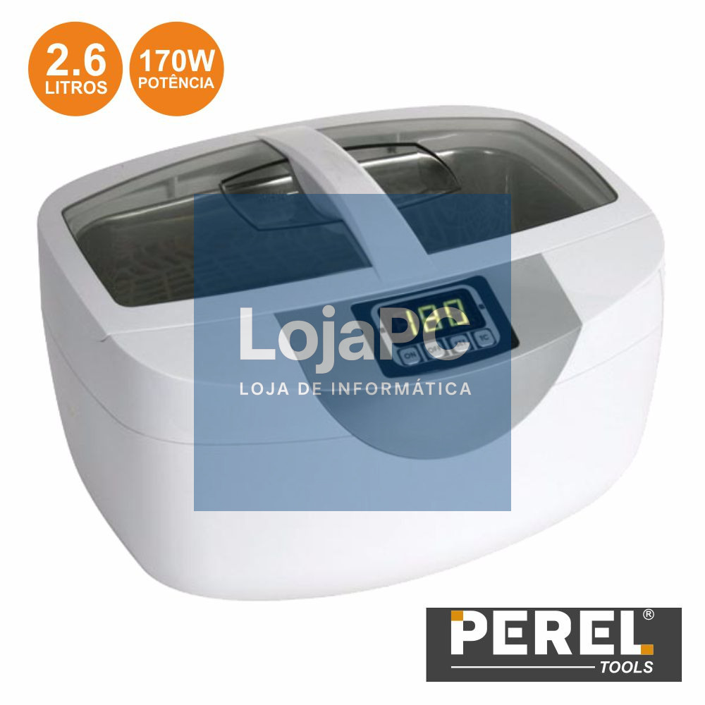 EQUIPAMENTO DE LIMPEZA ULTRASÓNICO 2.6L VELLEMAN
